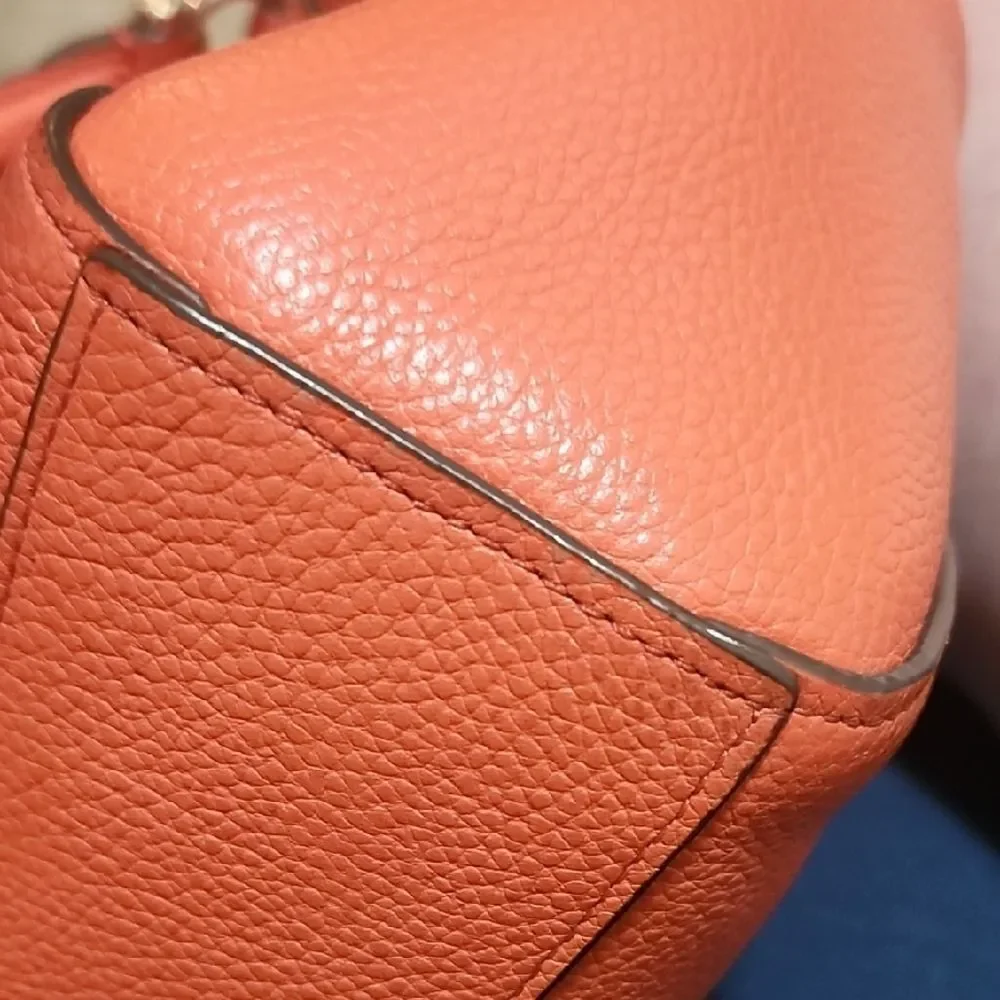 Coach tote coral